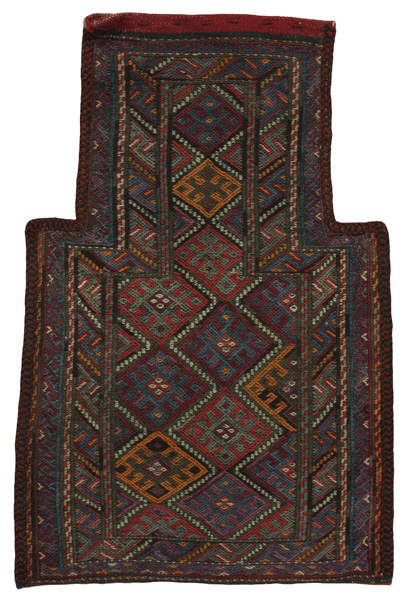 Qashqai - Saddle Bag Persian Rug 59x38