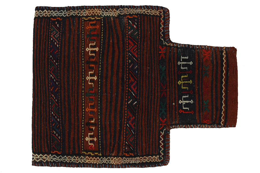 Qashqai - Saddle Bag Persian Rug 49x39 - Picture 1