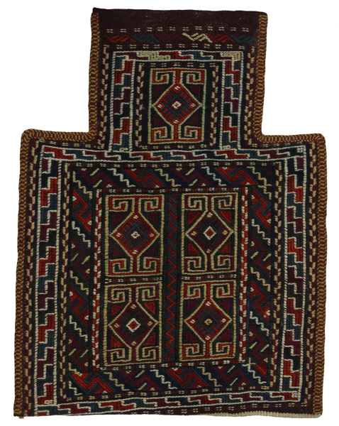 Qashqai - Saddle Bag Persian Rug 48x37