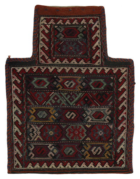 Qashqai - Saddle Bag Persian Rug 46x35