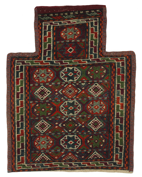 Qashqai - Saddle Bag Persian Rug 47x36