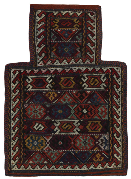 Qashqai - Saddle Bag Persian Rug 50x36