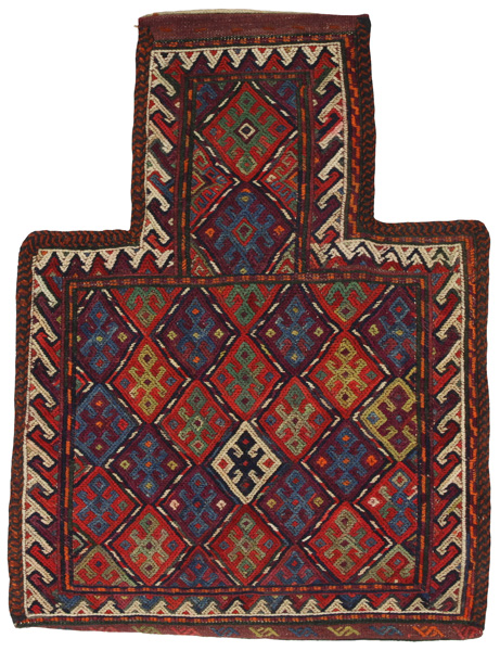 Qashqai - Saddle Bag Persian Rug 52x39