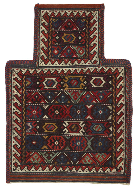 Qashqai - Saddle Bag Persian Rug 52x36