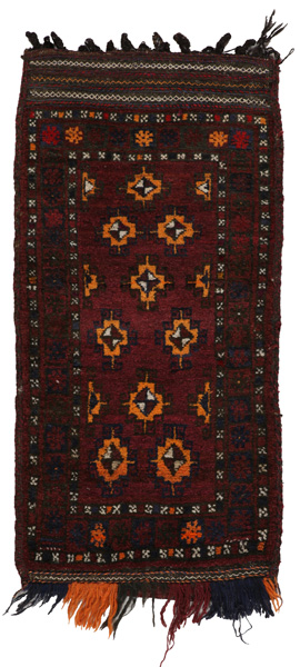 Turkaman - Saddle Bag Turkmenian Rug 120x59