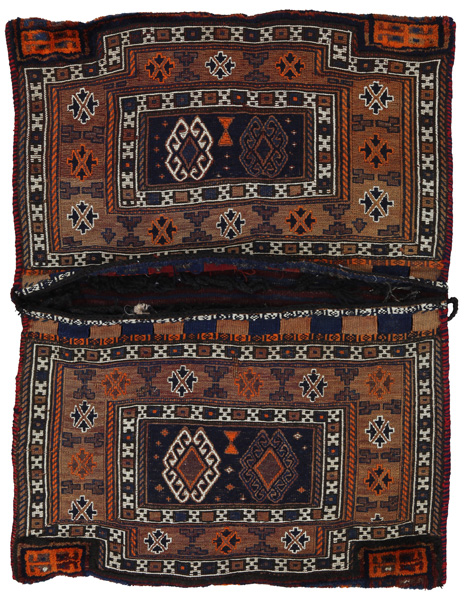 Jaf - Saddle Bag Persian Rug 124x96