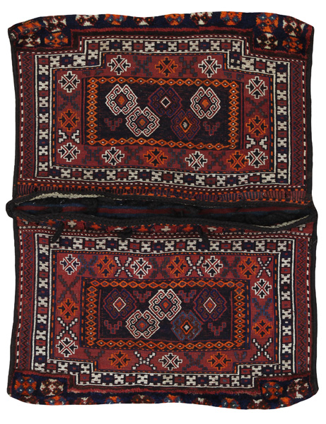 Jaf - Saddle Bag Persian Rug 113x88