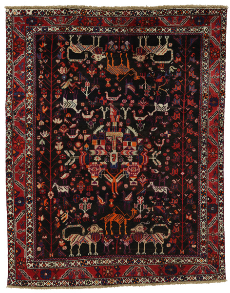 Bakhtiari Persian Rug 185x145