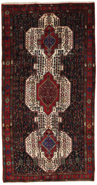Senneh - Kurdi Persian Rug 290x156