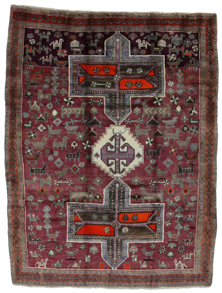 Gabbeh - Qashqai Persian Rug 230x173