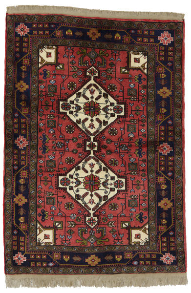 Bijar - Kurdi Persian Rug 136x98