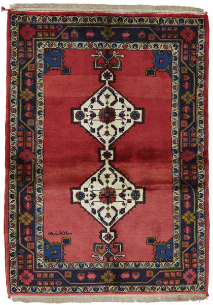 Bijar - Kurdi Persian Rug 142x104