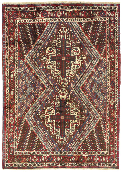 SahreBabak - Afshar Persian Rug 185x132