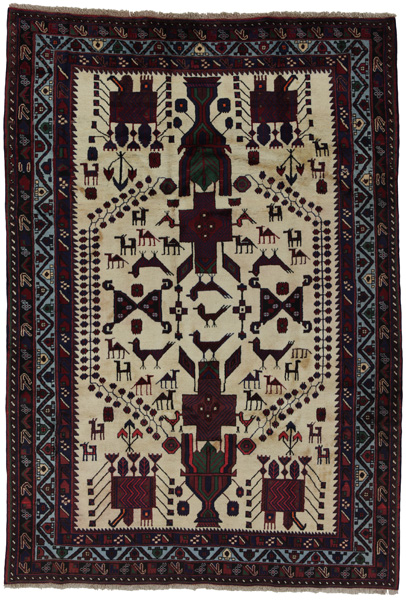 SahreBabak - Afshar Persian Rug 261x180