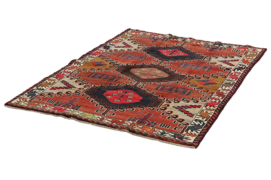 Bakhtiari - Qashqai Persian Rug 218x150 - Picture 2