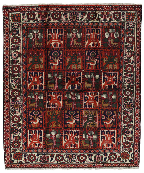 Bakhtiari - Qashqai Persian Rug 186x156
