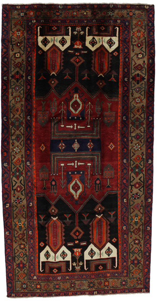 Koliai - Kurdi Persian Rug 304x158