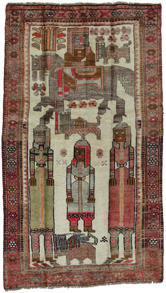 Bakhtiari - Qashqai Persian Rug 200x113