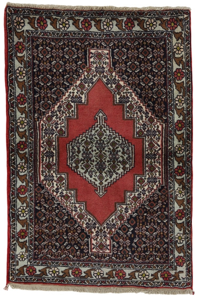 Senneh - Kurdi Persian Rug 105x70