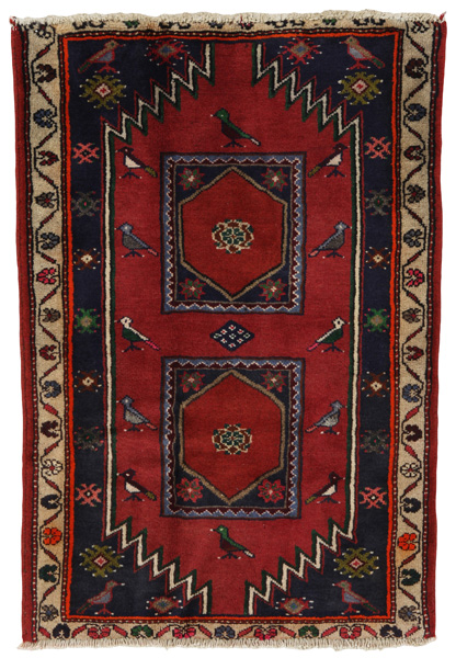 Kelardasht - Kurdi Persian Rug 112x73