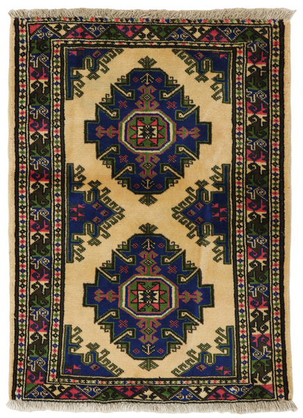 Koliai - Kurdi Persian Rug 88x63