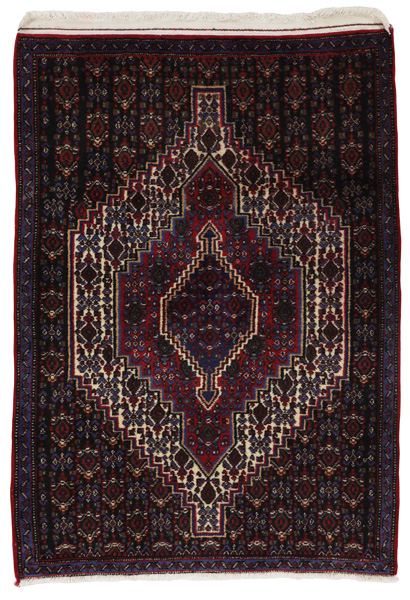 Senneh - Kurdi Persian Rug 97x70