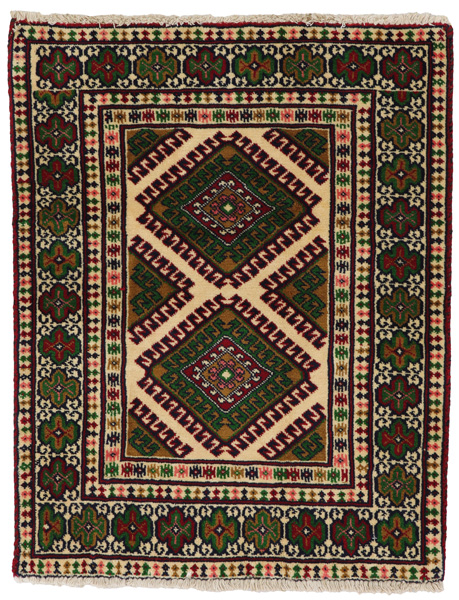 Koliai - Kurdi Persian Rug 88x67
