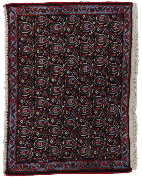 Bijar - Kurdi Persian Rug 87x62