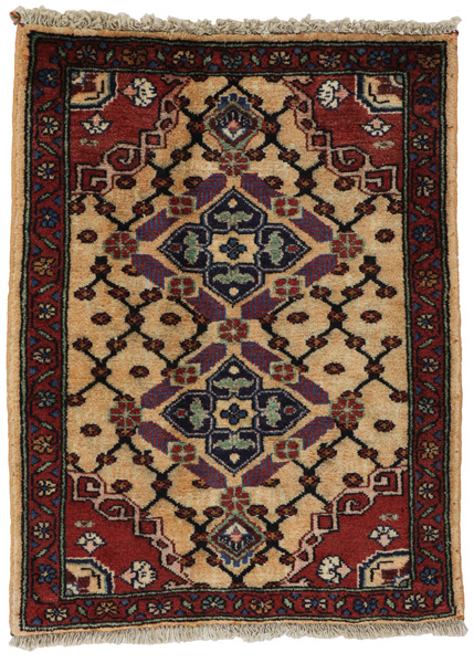 Songhor - Koliai Persian Rug 83x63