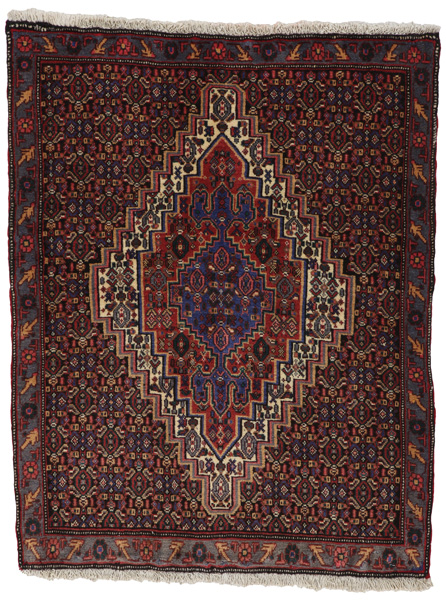 Senneh - Kurdi Persian Rug 96x75