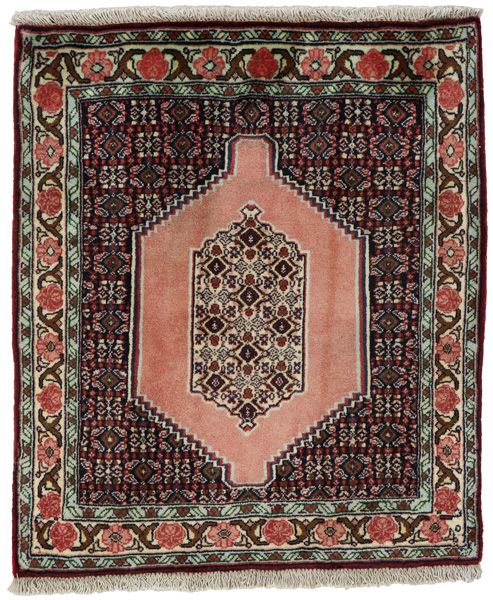 Senneh - Kurdi Persian Rug 88x76