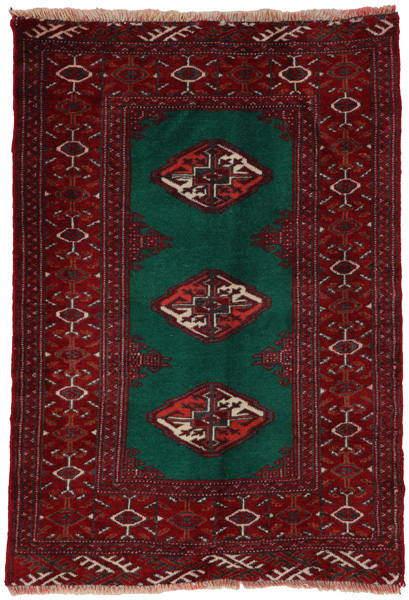 Bokhara - Turkaman Persian Rug 95x66