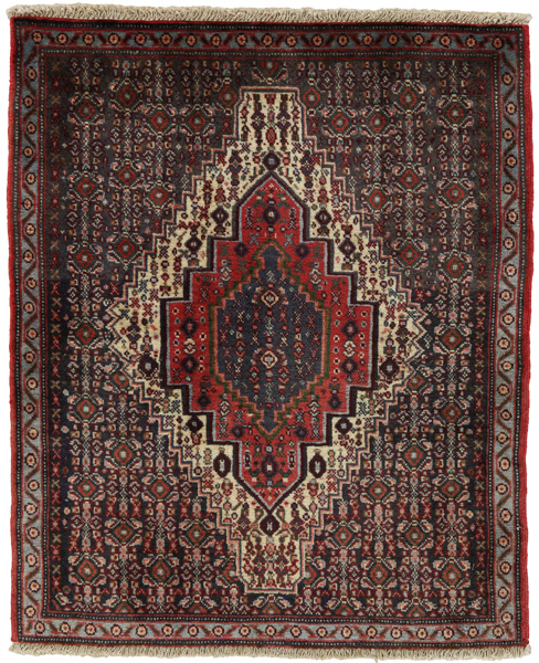 Senneh - Kurdi Persian Rug 92x76