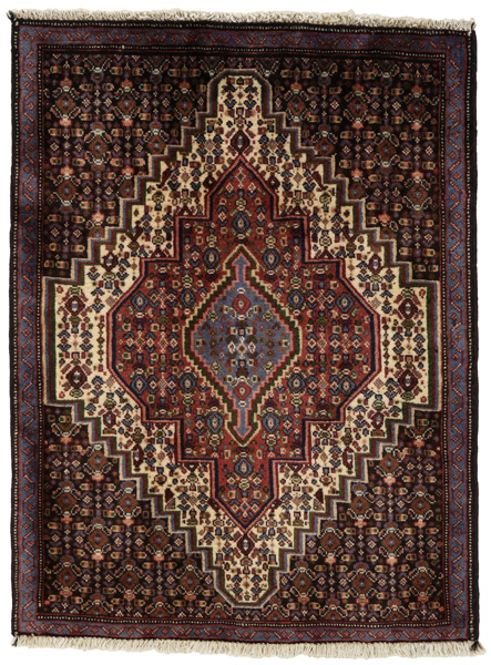 Senneh - Kurdi Persian Rug 97x72