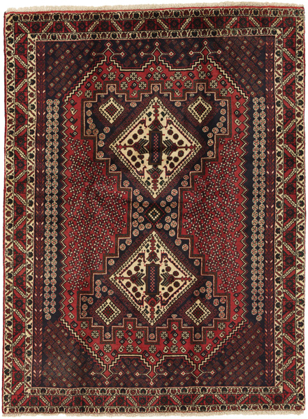 SahreBabak - Afshar Persian Rug 173x129