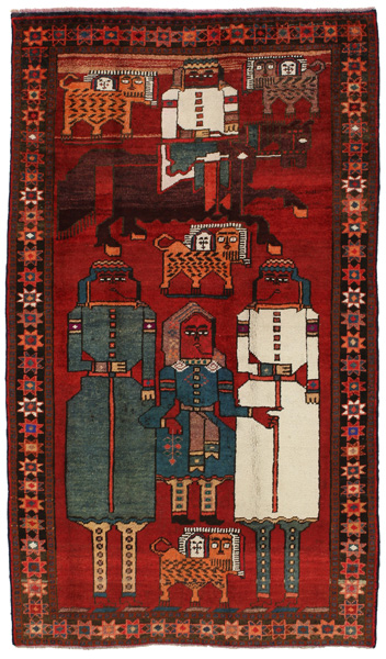 Bakhtiari - Qashqai Persian Rug 228x132