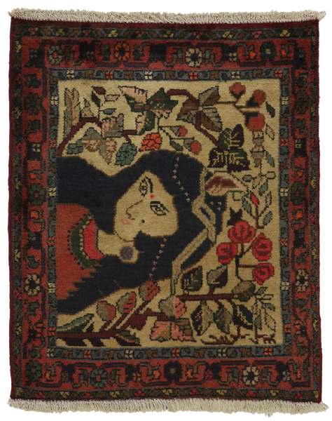 Bijar - Kurdi Persian Rug 86x72
