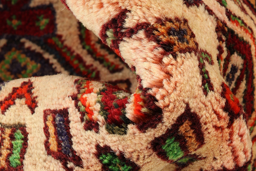 Senneh - Kurdi Persian Rug 310x155 - Picture 6
