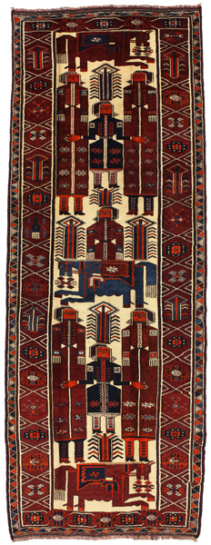 Bakhtiari - Qashqai Persian Rug 433x156