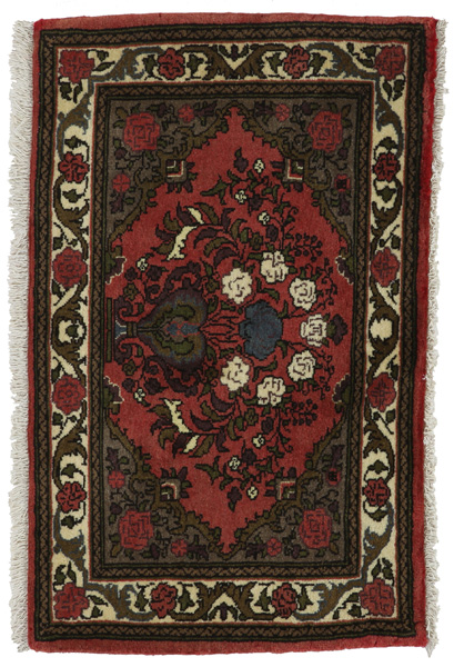 Bijar - Kurdi Persian Rug 100x60