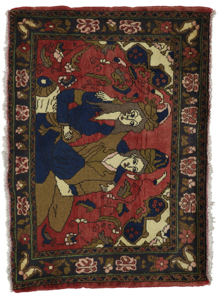 Bijar - Kurdi Persian Rug 98x70
