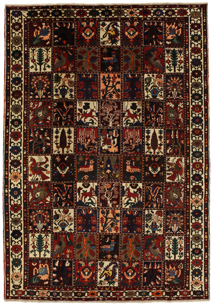 Bakhtiari - Garden Persian Rug 303x209