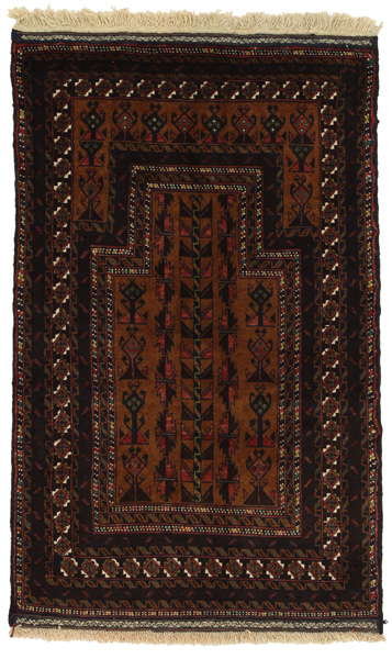 Baluch - Turkaman Persian Rug 144x88