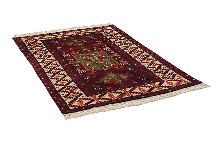 Koliai - Kurdi Persian Rug 213x137 - Picture 1