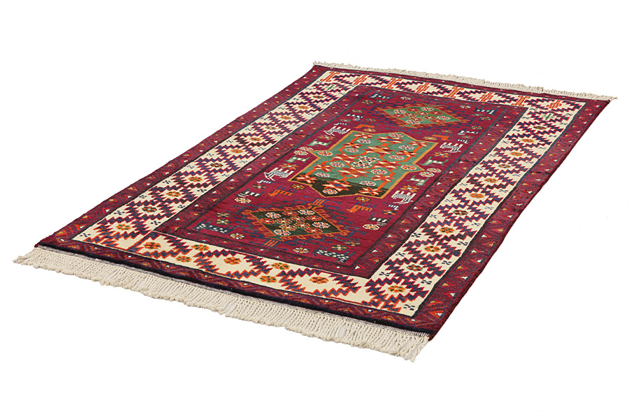 Koliai - Kurdi Persian Rug 213x137 - Picture 2