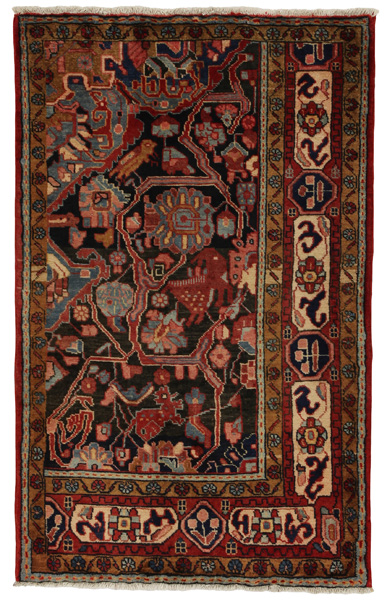 Nahavand - Ornak Persian Rug 136x85