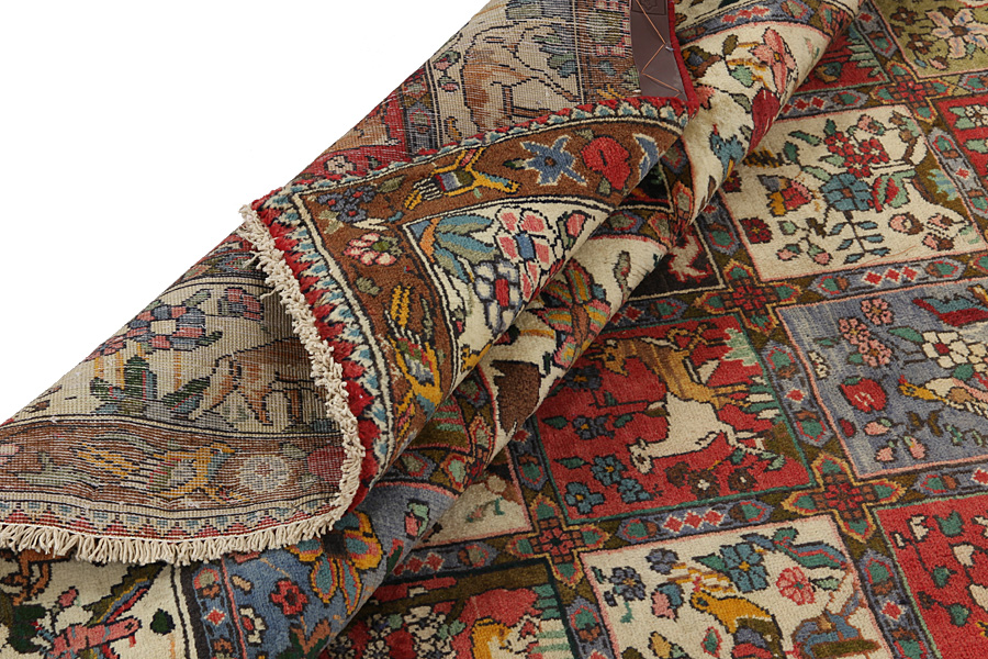 Bakhtiari Persian Rug 280x210 - Picture 4