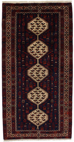 Koliai - Kurdi Persian Rug 300x152