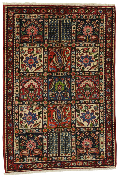Bakhtiari Persian Rug 145x100