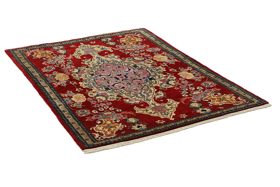 Isfahan Persian Rug 188x132 - Picture 1